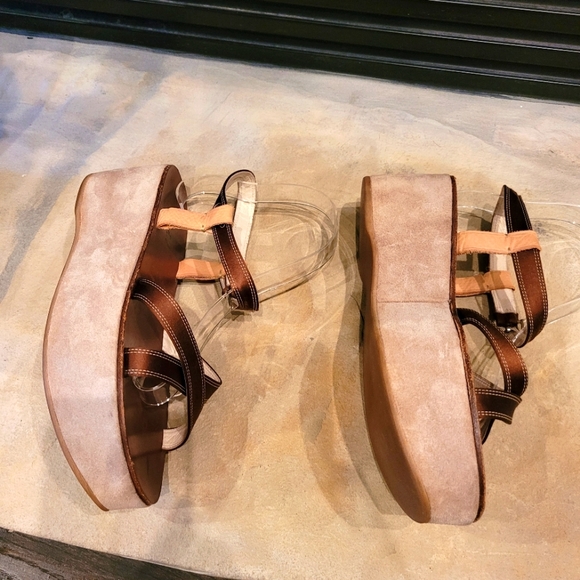 Prada Platform Sandles size 37.5 - Picture 7 of 10